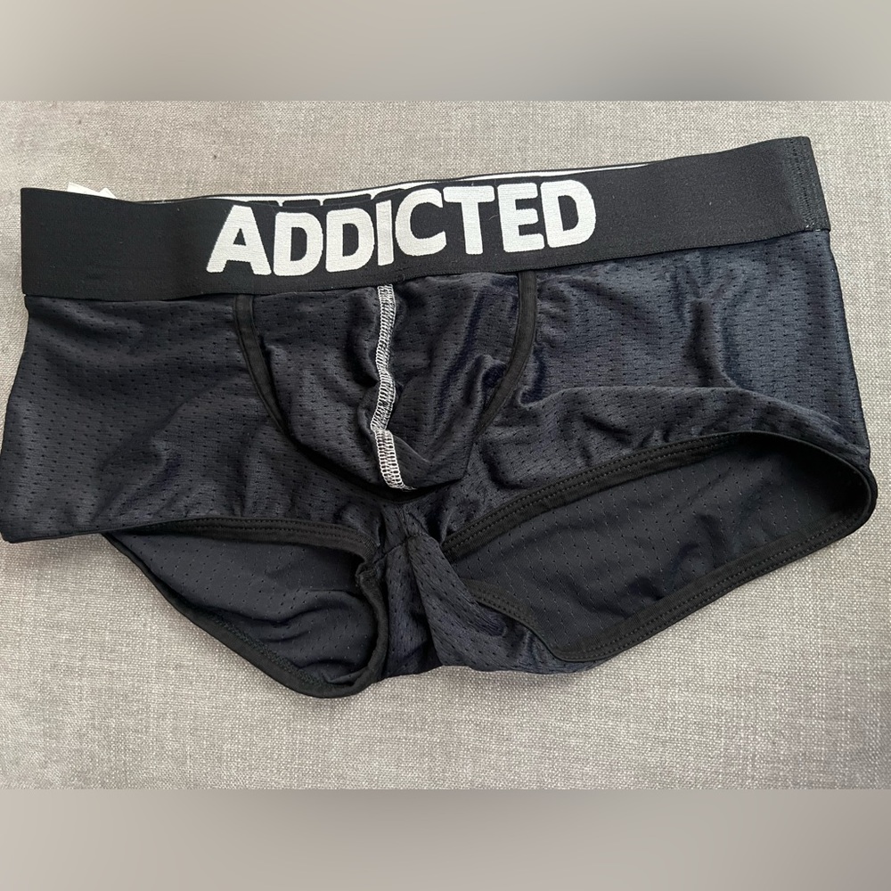 NEW black mesh trunks